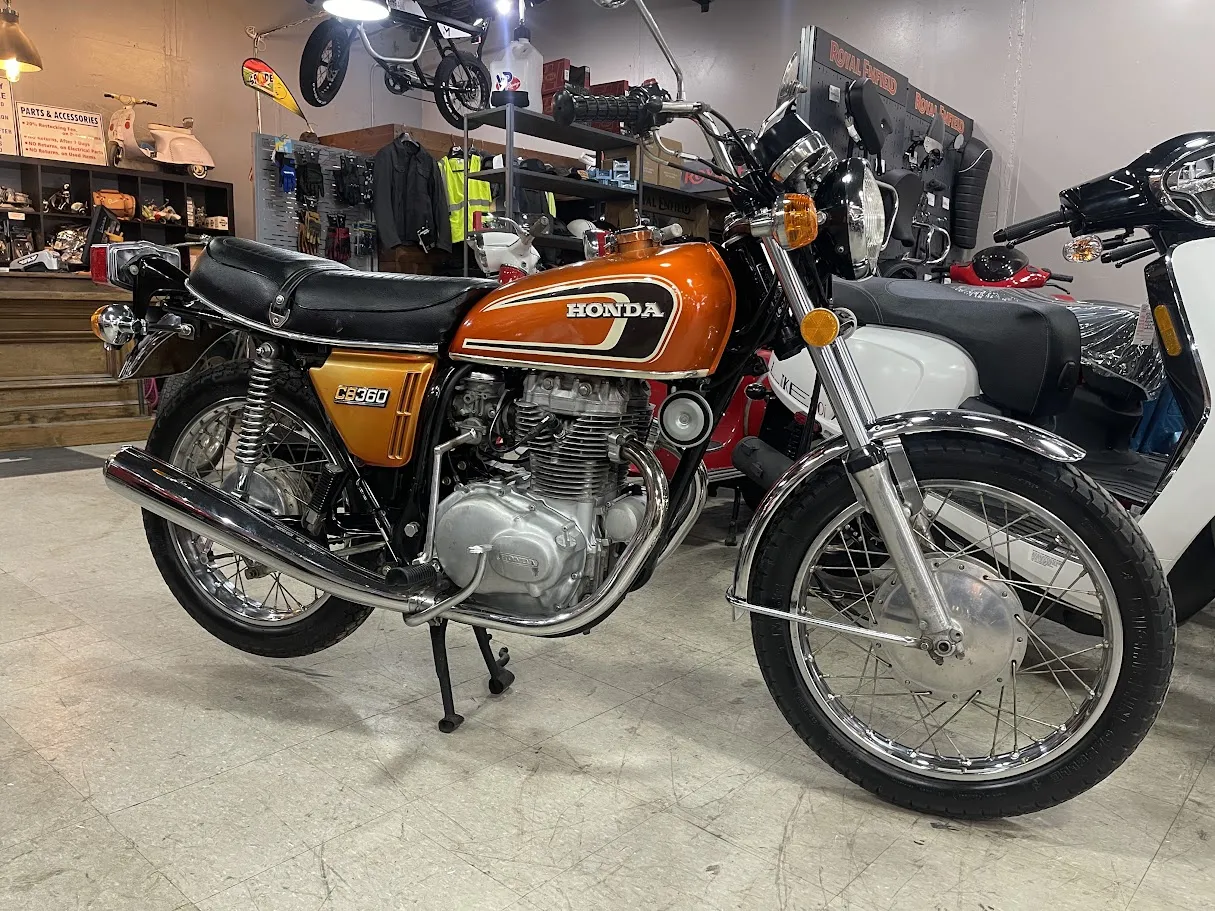 1974 Honda CB360, motorcycle detail photo 2, for sale in San Antonio