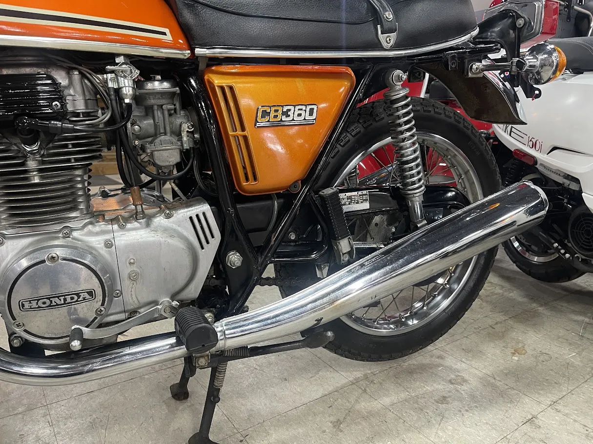 1974 Honda CB360, motorcycle detail photo 4, for sale in San Antonio