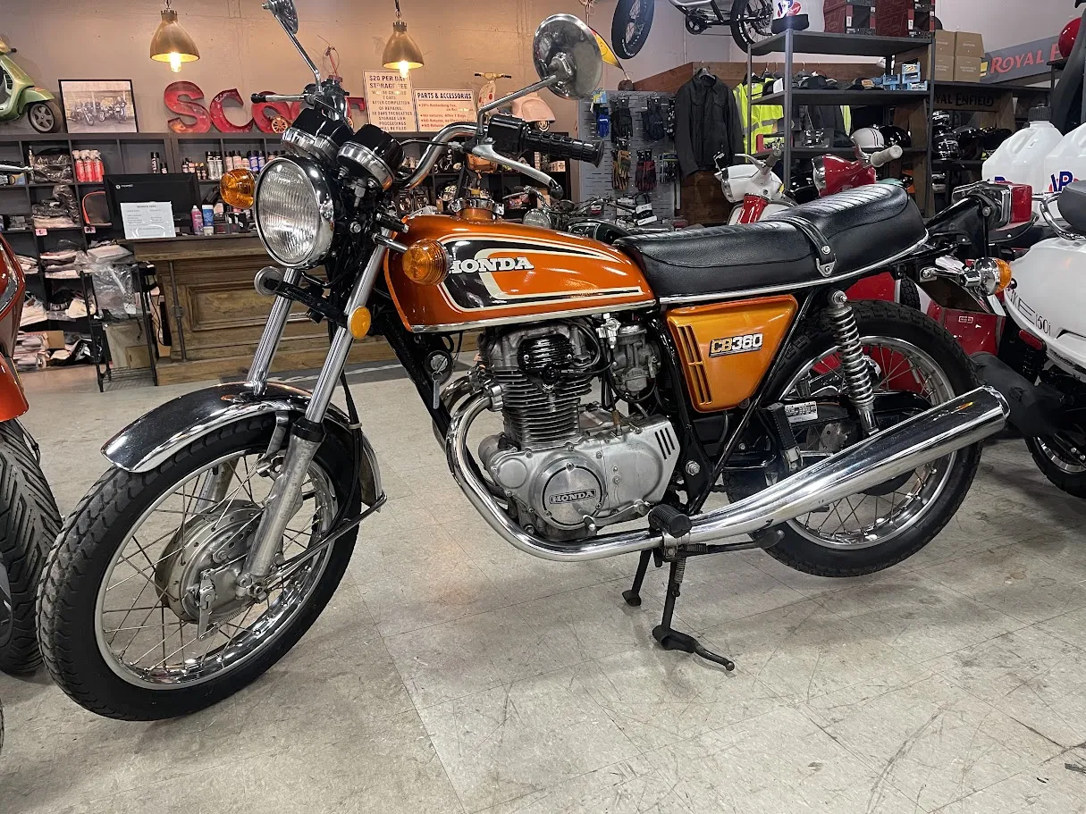 1974 Honda CB360, motorcycle detail photo 6, for sale in San Antonio