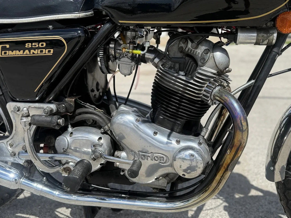 1974 Unknown 1974 Norton Commando 850, motorcycle detail photo 13, for sale in San Antonio