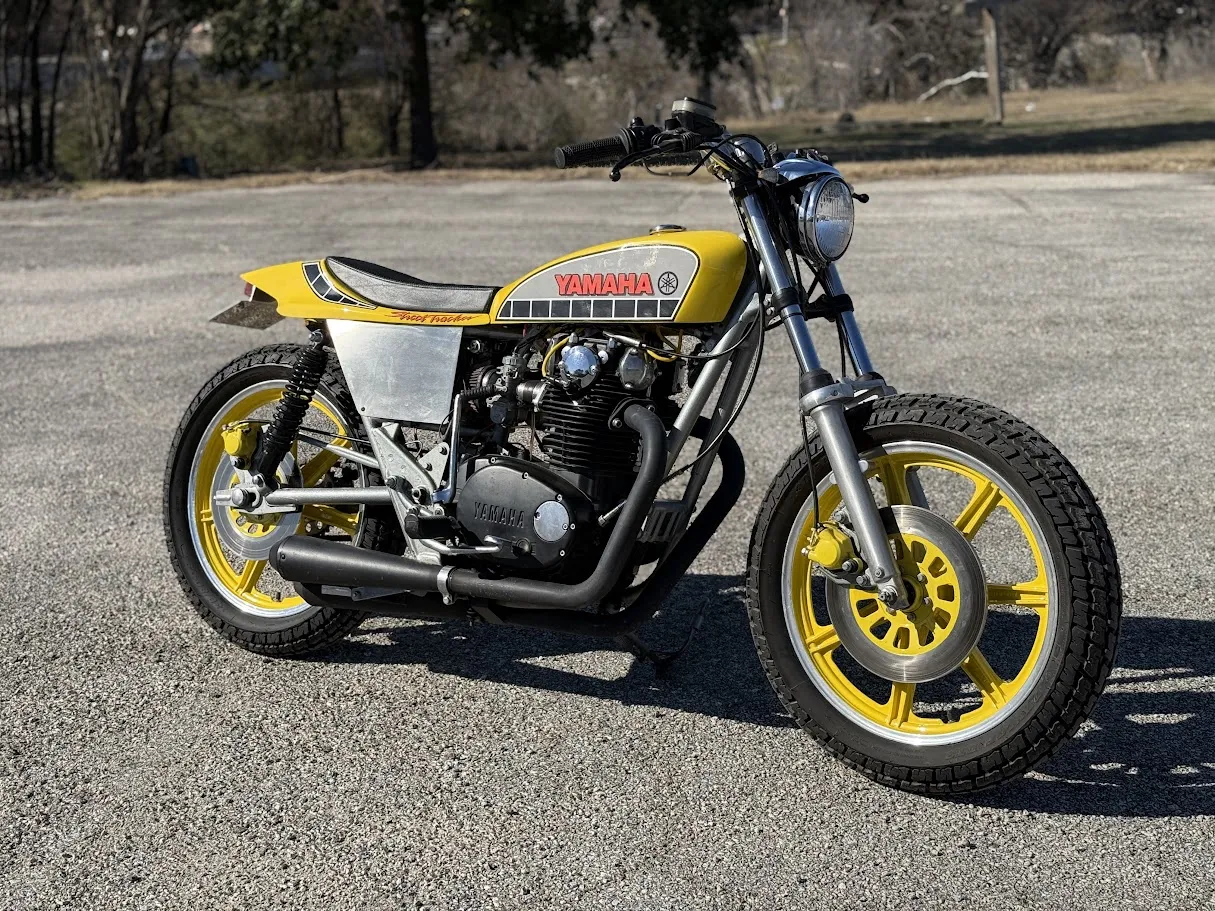 1981 Yamaha XS650 Custom Street Tracker, motorcycle detail photo 2, for sale in San Antonio