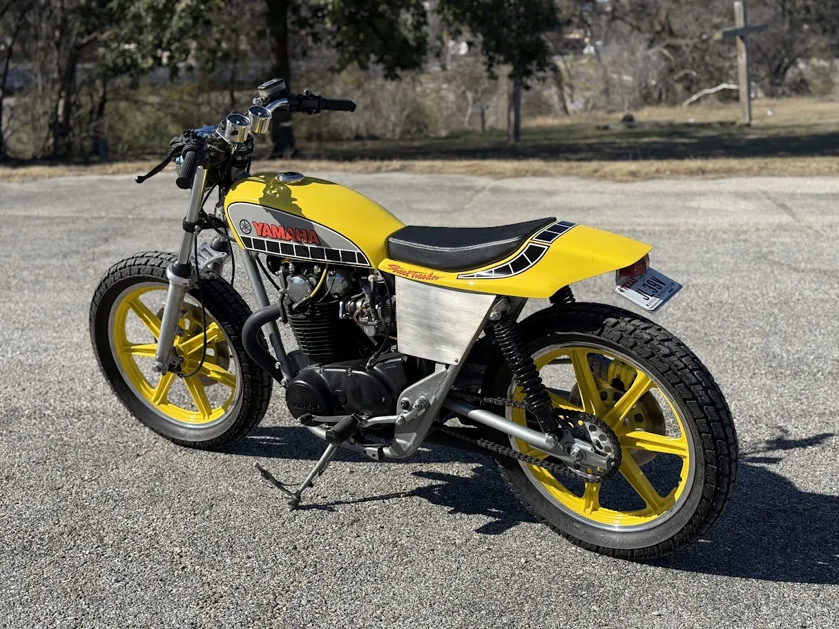 1981 Yamaha XS650 Custom Street Tracker, motorcycle detail photo 4, for sale in San Antonio