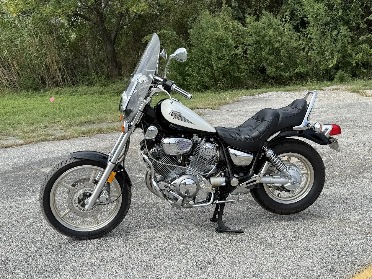 1997 Yamaha Virago 750, motorcycle detail photo 5, for sale in San Antonio