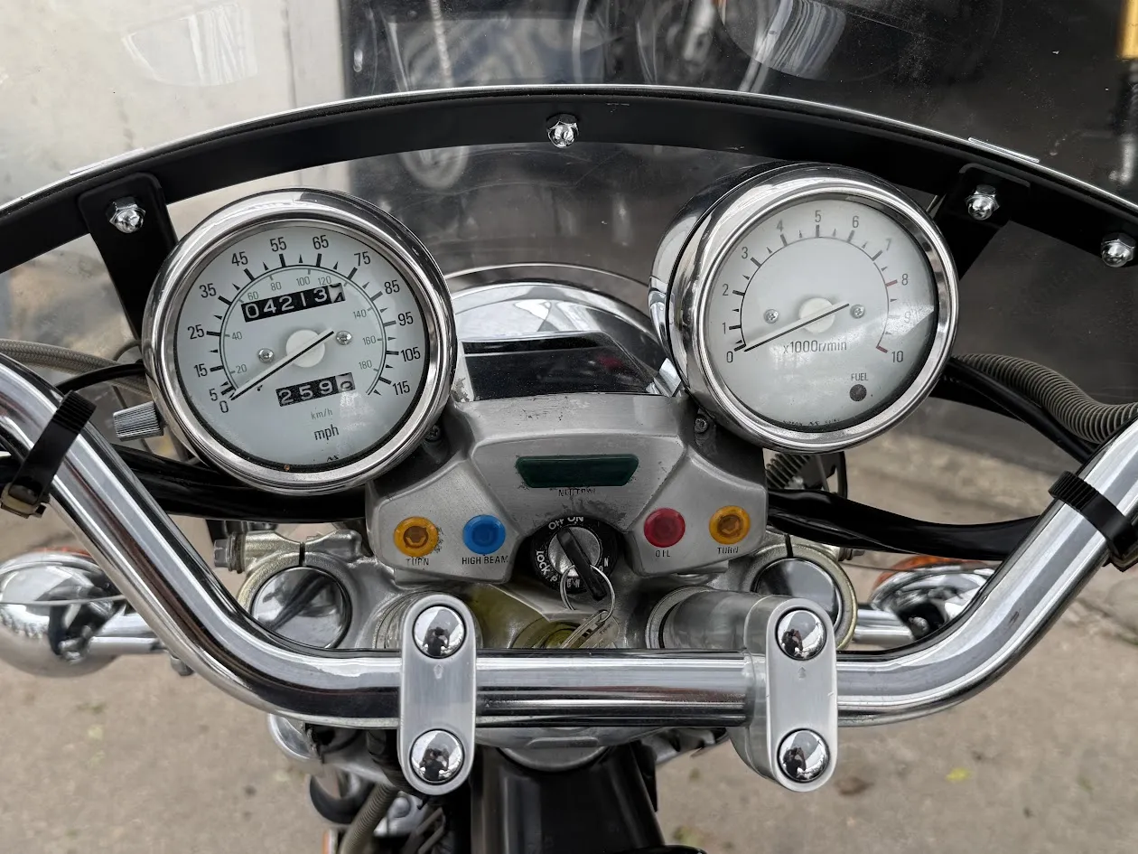 1997 Yamaha Virago 750, motorcycle detail photo 6, for sale in San Antonio