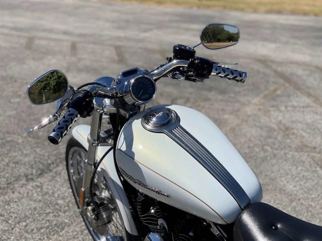 2007 Harley Davidson XL1200 Custom, motorcycle detail photo 9, for sale in San Antonio