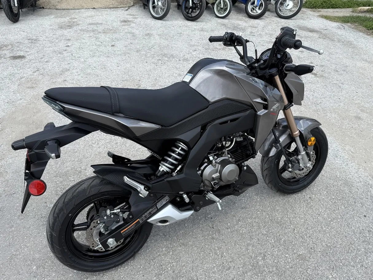 2017 Kawasaki Z125, motorcycle detail photo 4, for sale in San Antonio