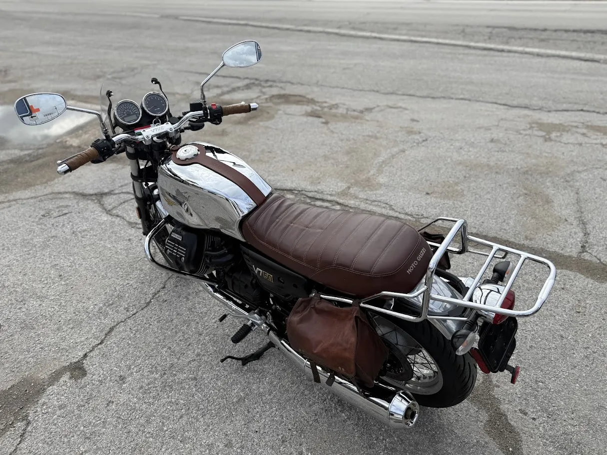 2017 Moto Guzzi V7 50th Anniversary Edition, motorcycle detail photo 13, for sale in San Antonio