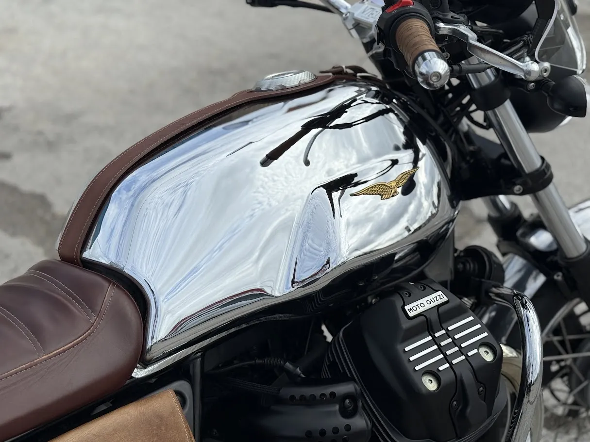 2017 Moto Guzzi V7 50th Anniversary Edition, motorcycle detail photo 19, for sale in San Antonio
