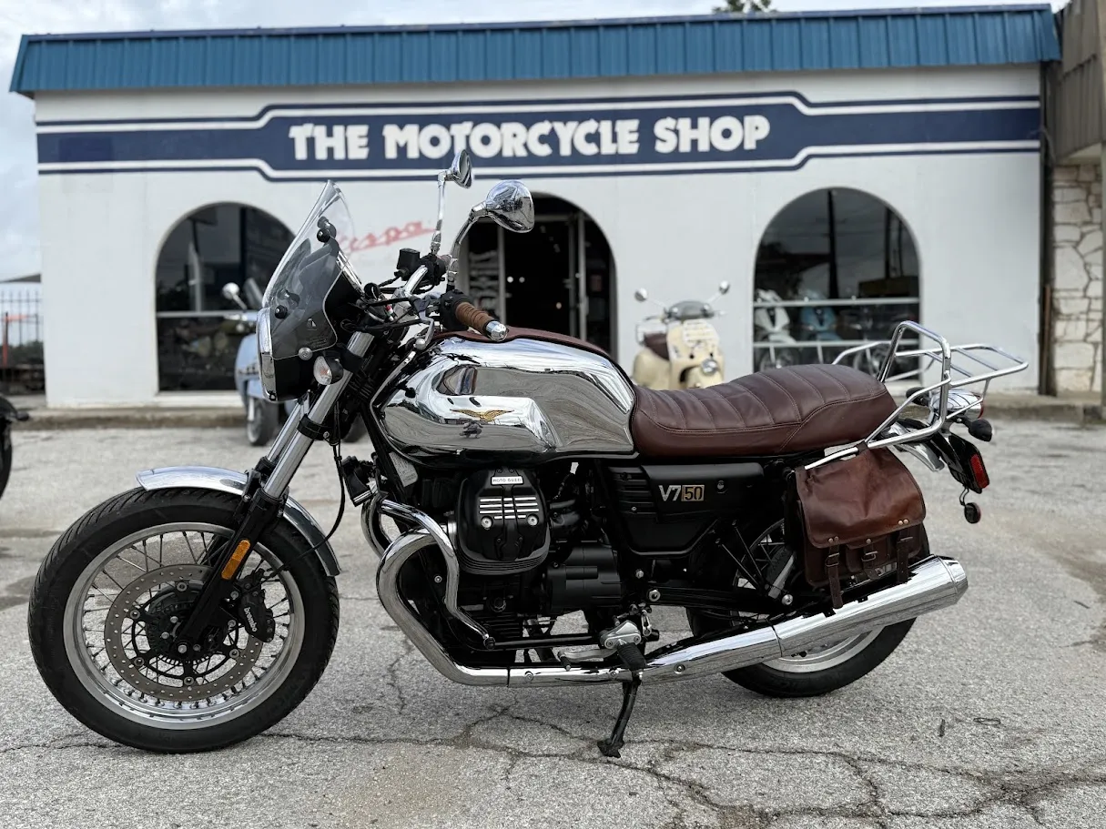 2017 Moto Guzzi V7 50th Anniversary Edition, motorcycle detail photo 8, for sale in San Antonio