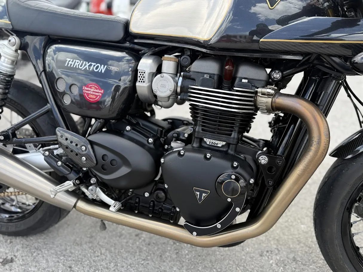 2020 Triumph Thruxton 1200 TFC “Special Edition”, motorcycle detail photo 12, for sale in San Antonio