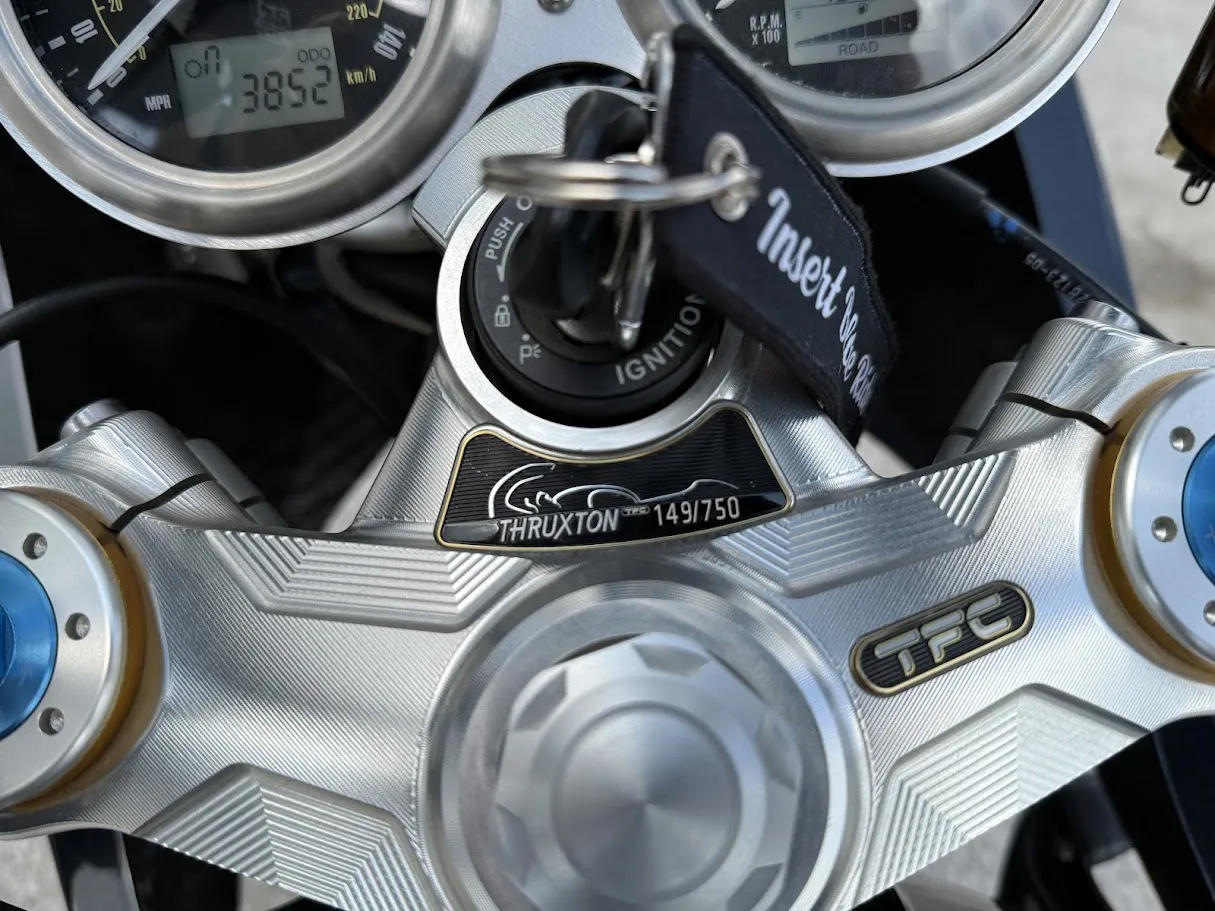 2020 Triumph Thruxton 1200 TFC “Special Edition”, motorcycle detail photo 7, for sale in San Antonio