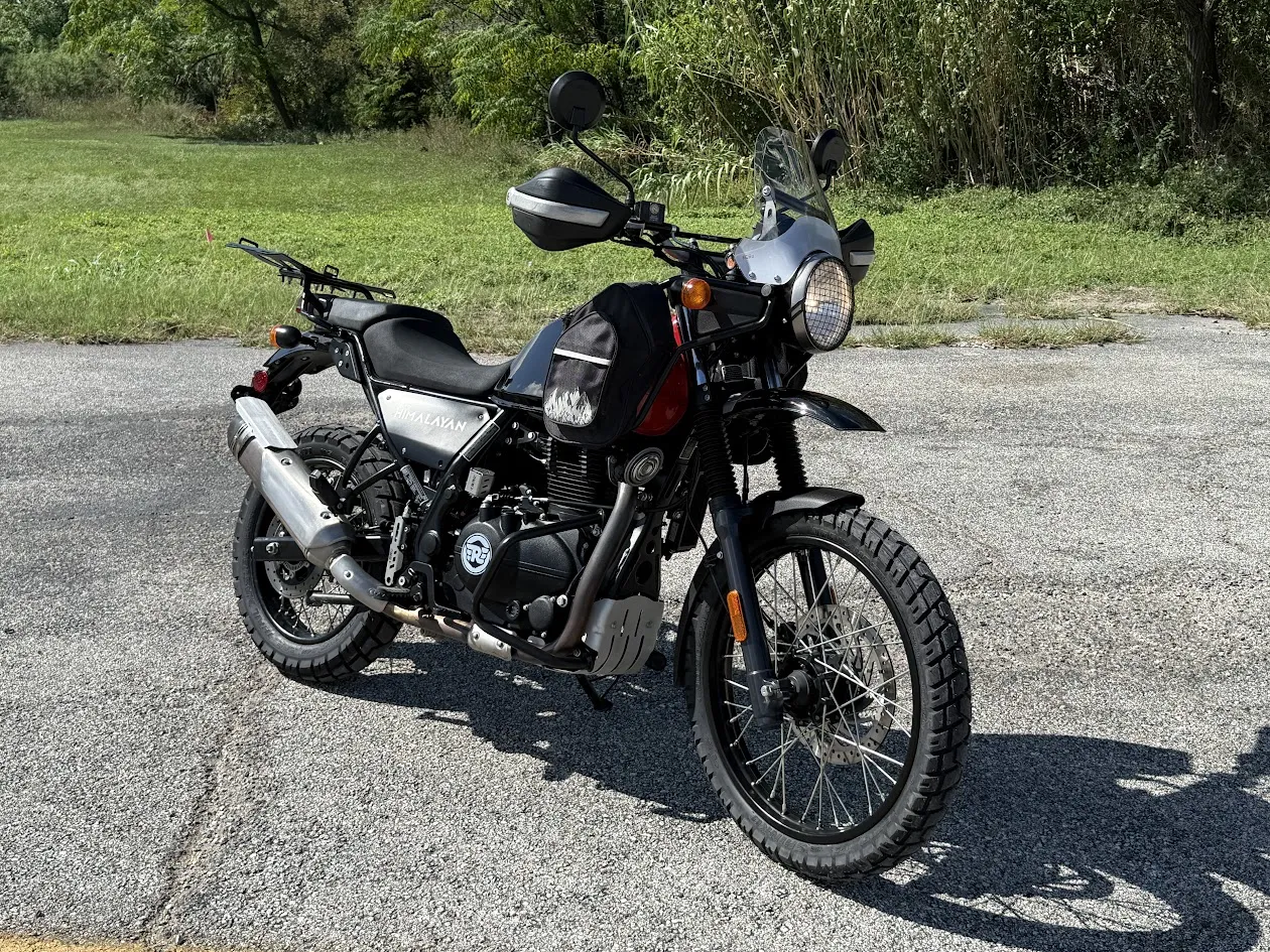 2021 Royal Enfield Himalayan 411 LOW MILES, motorcycle detail photo 12, for sale in San Antonio