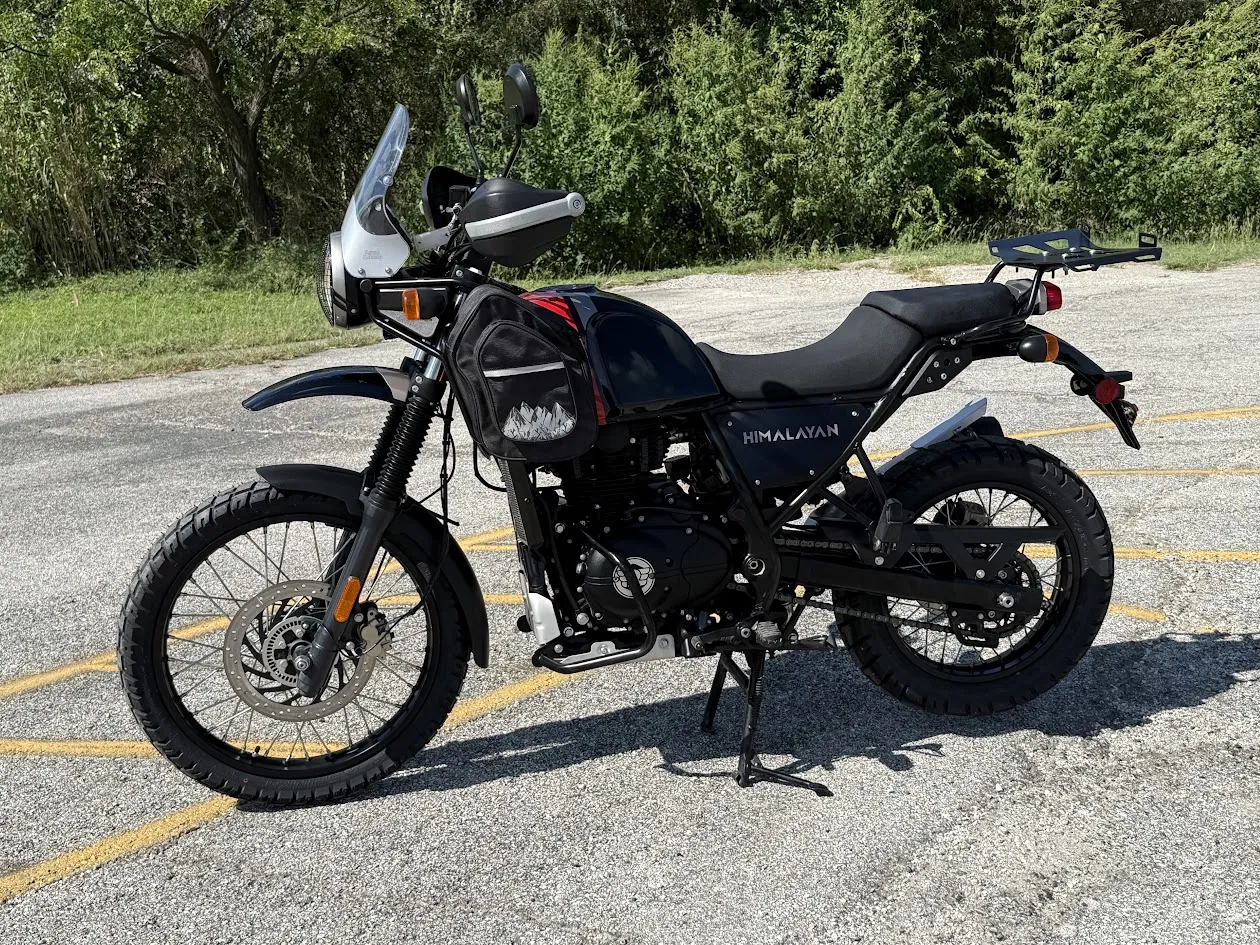 2021 Royal Enfield Himalayan 411 LOW MILES, motorcycle detail photo 5, for sale in San Antonio