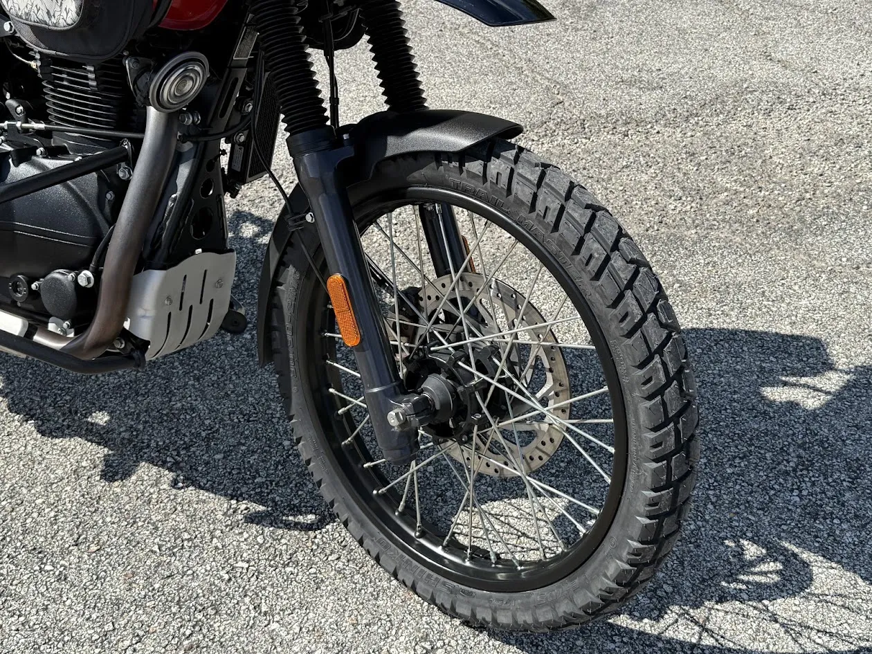 2021 Royal Enfield Himalayan 411 LOW MILES, motorcycle detail photo 6, for sale in San Antonio