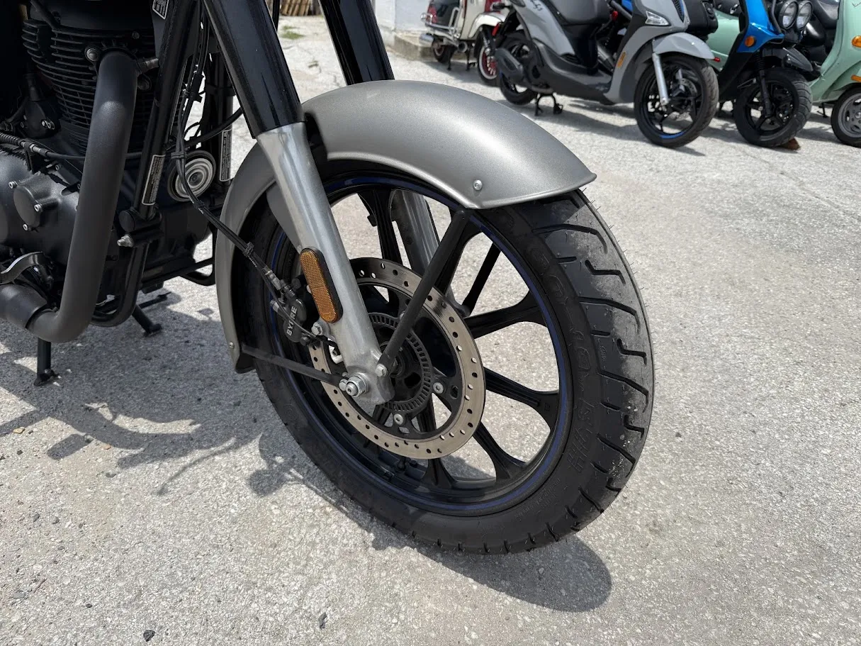 2023 Royal Enfield Classic 350 Dark Gun Metal, motorcycle detail photo 8, for sale in San Antonio