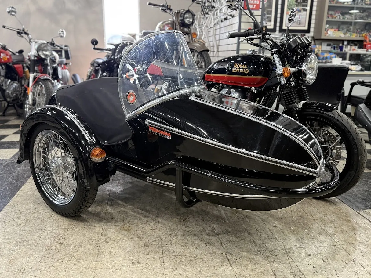 2023 Royal Enfield INT650 w/ Watsonian Grand Prix Sidecar, motorcycle detail photo 2, for sale in San Antonio
