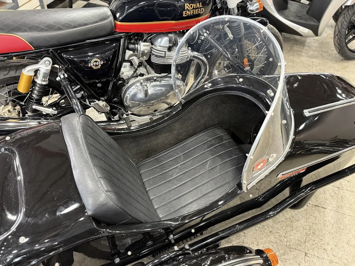 2023 Royal Enfield INT650 w/ Watsonian Grand Prix Sidecar, motorcycle detail photo 3, for sale in San Antonio
