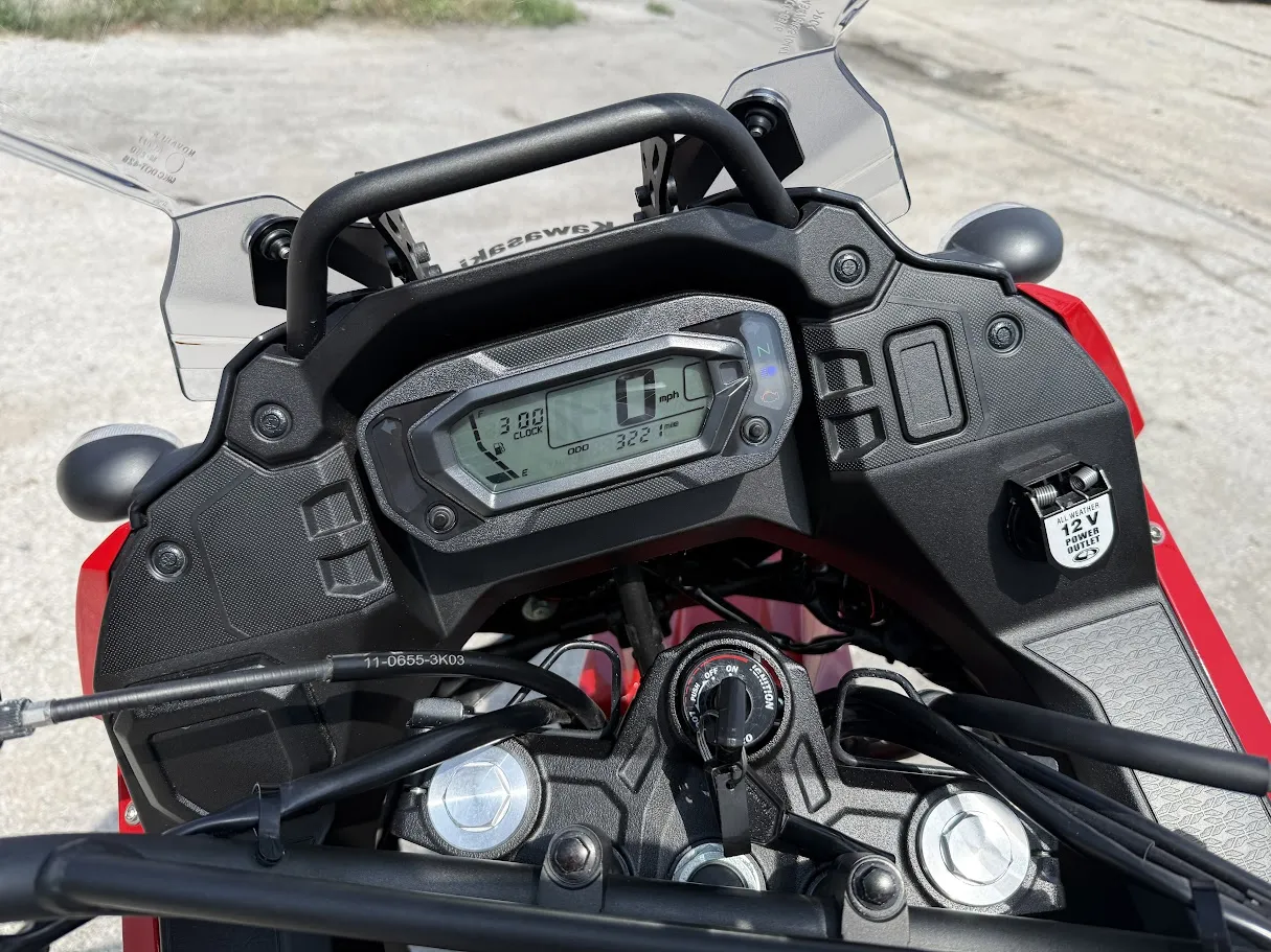 2024 Kawasaki KLR650S Low Seat Height, motorcycle detail photo 12, for sale in San Antonio