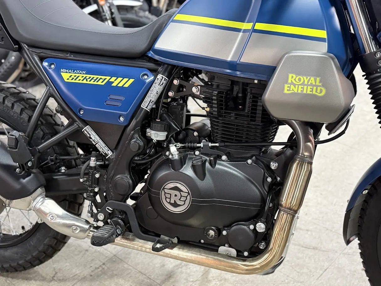 2023 Royal Enfield Last New Scram 411, motorcycle detail photo 11, for sale in San Antonio