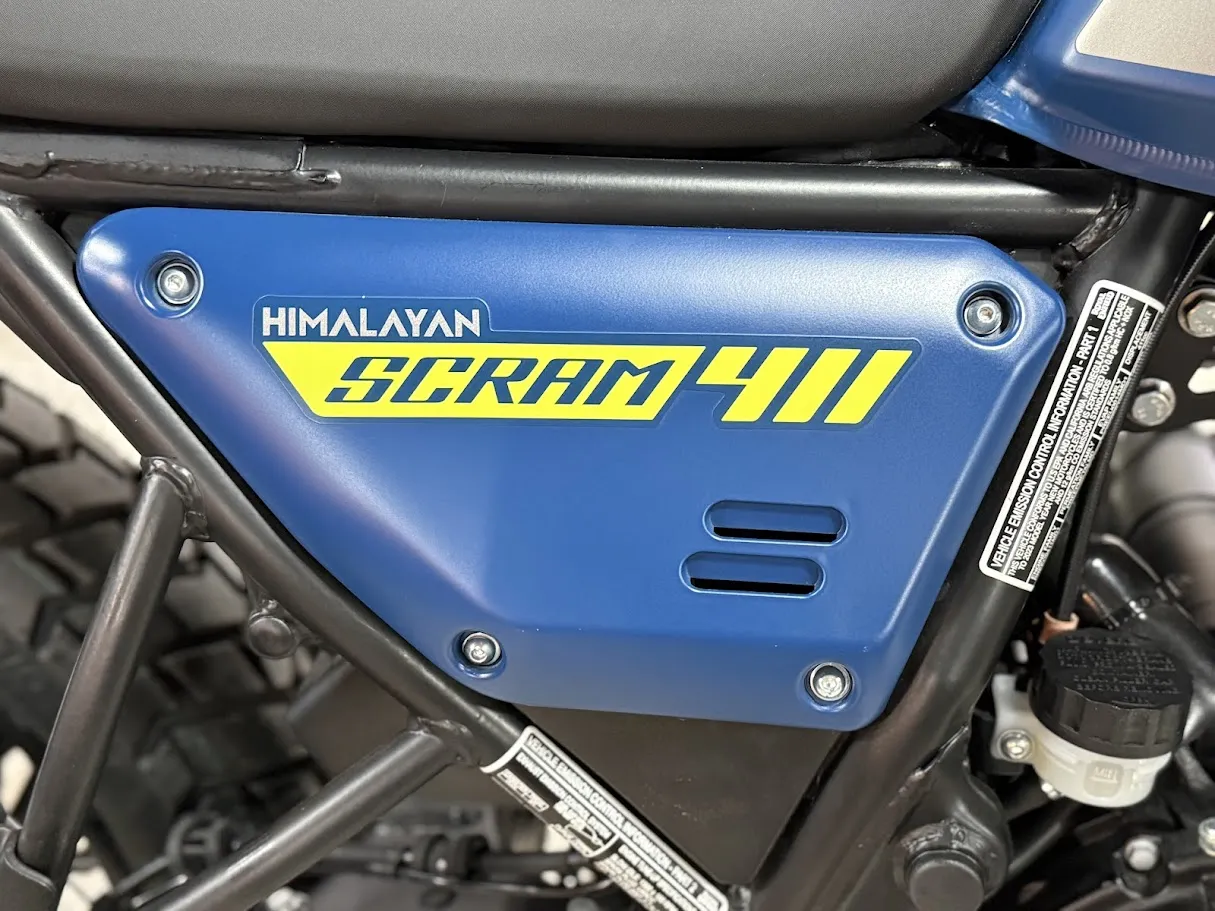 2023 Royal Enfield Last New Scram 411, motorcycle detail photo 10, for sale in San Antonio