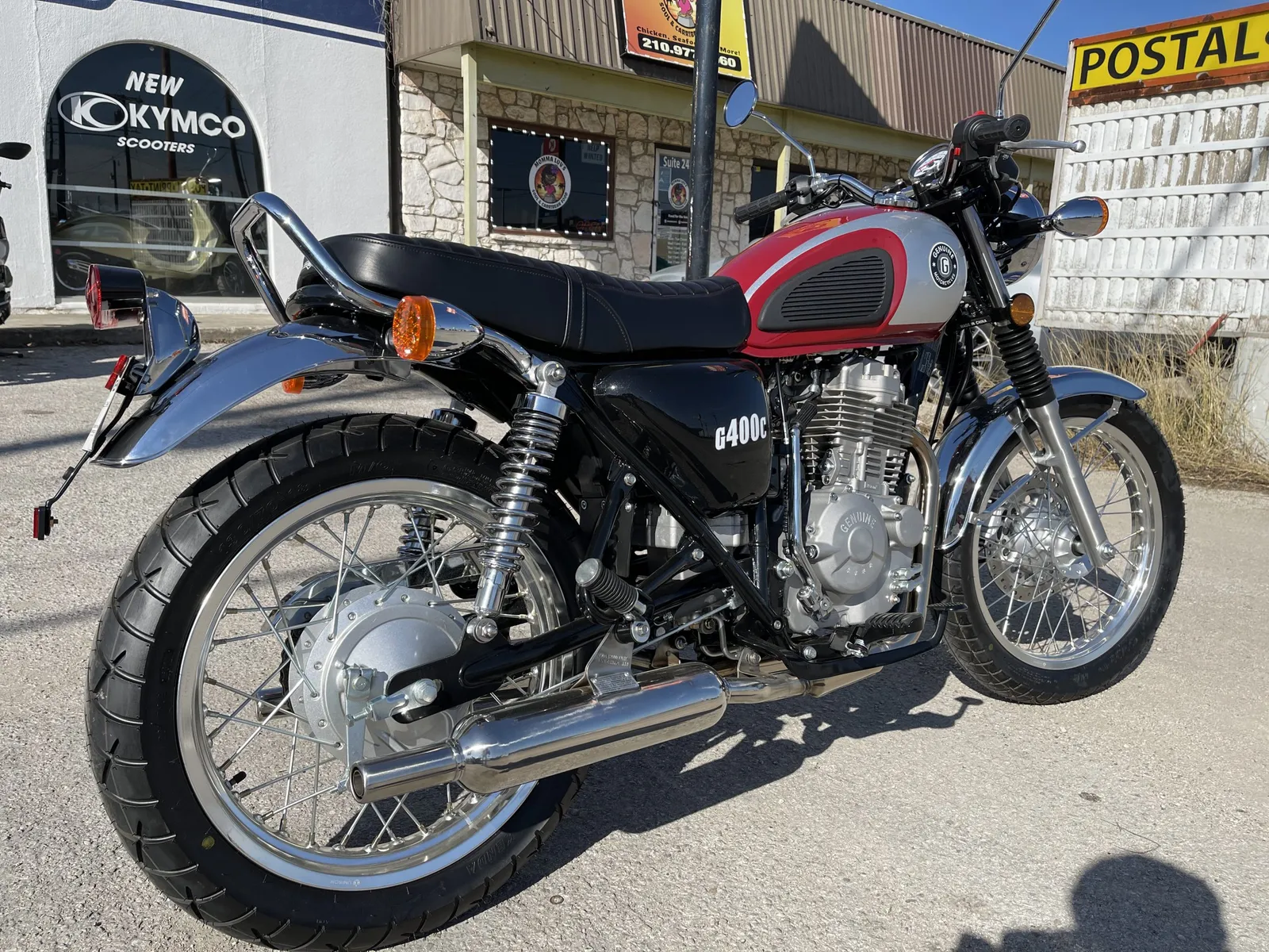2022 Genuine Motorcycle G400C =SALE PRICE $3799.00=, motorcycle detail photo 4, for sale in San Antonio