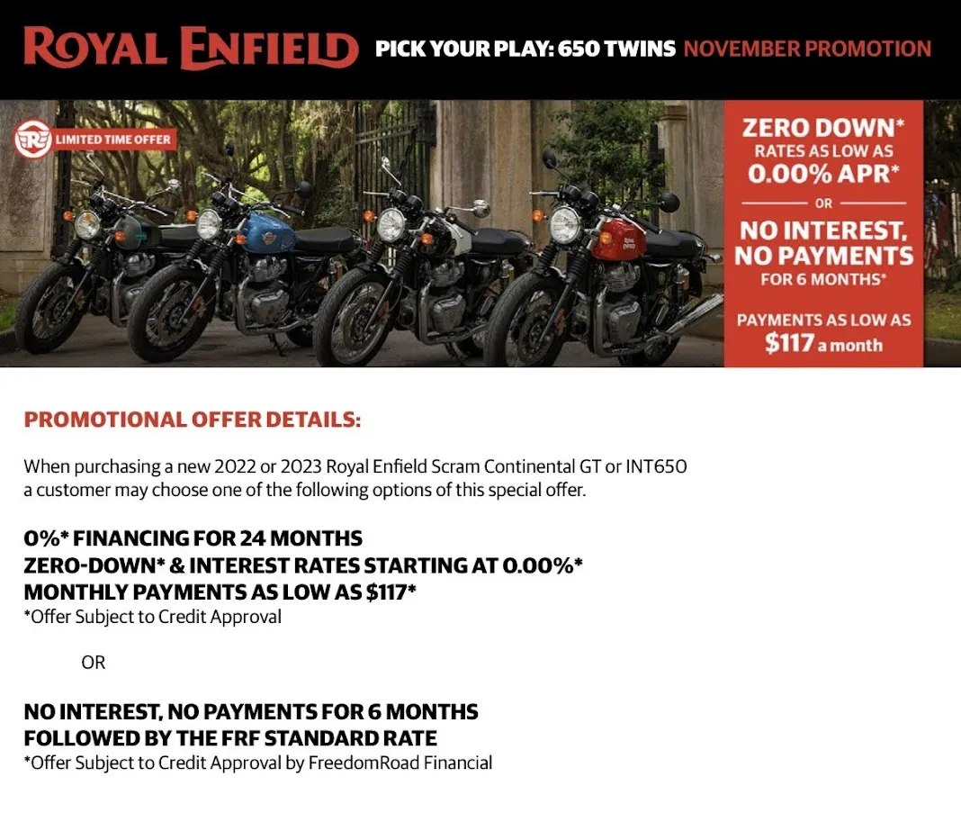 Royal Enfield INT 650 End of Year Sale! Up to $1000.00 OFF MSRP!, motorcycle detail photo 5, for sale in San Antonio