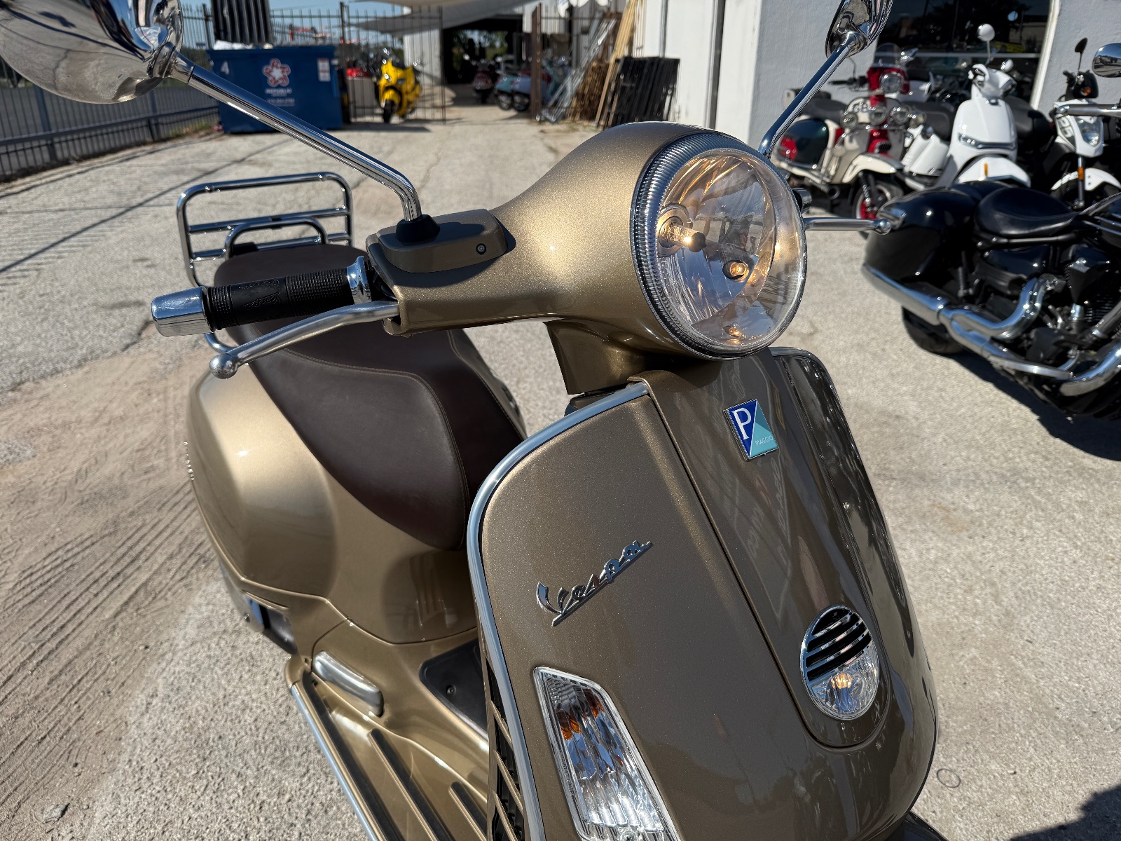 2013 Vespa GTS300, listing photo 2 at The Motorcycle Shop