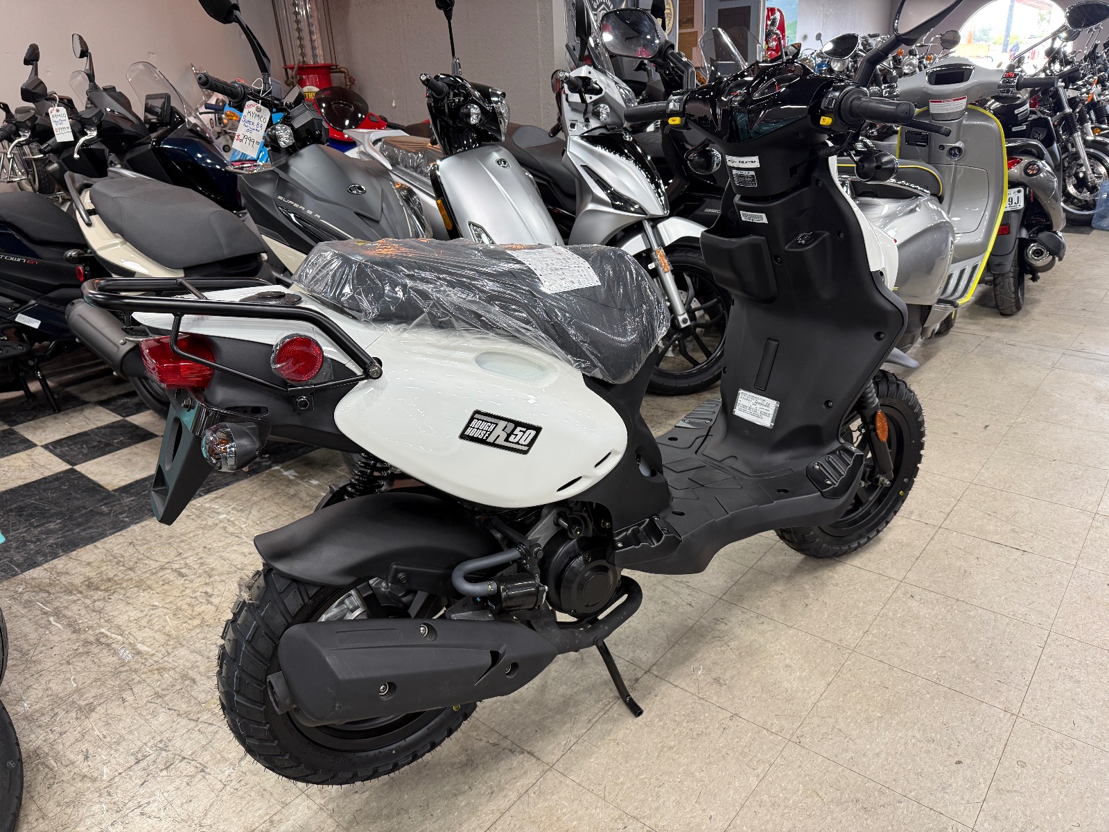 2027 Genuine Scooter Rough House 50, listing photo 14 at The Motorcycle Shop