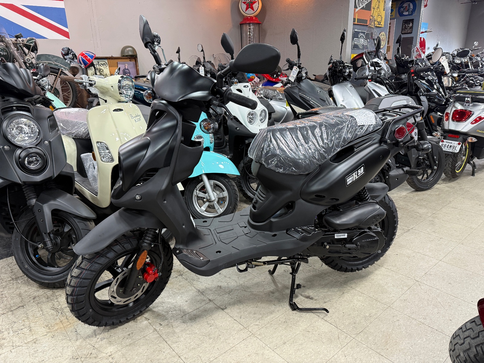 2027 Genuine Scooter Rough House 50, listing photo 3 at The Motorcycle Shop