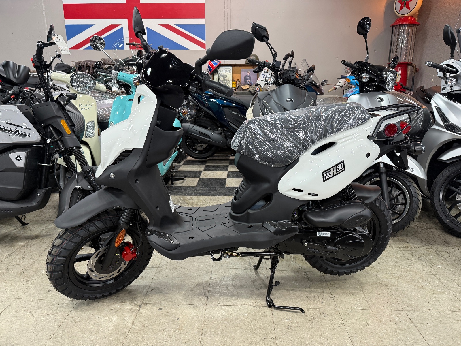 2027 Genuine Scooter Rough House 50, listing photo 2 at The Motorcycle Shop
