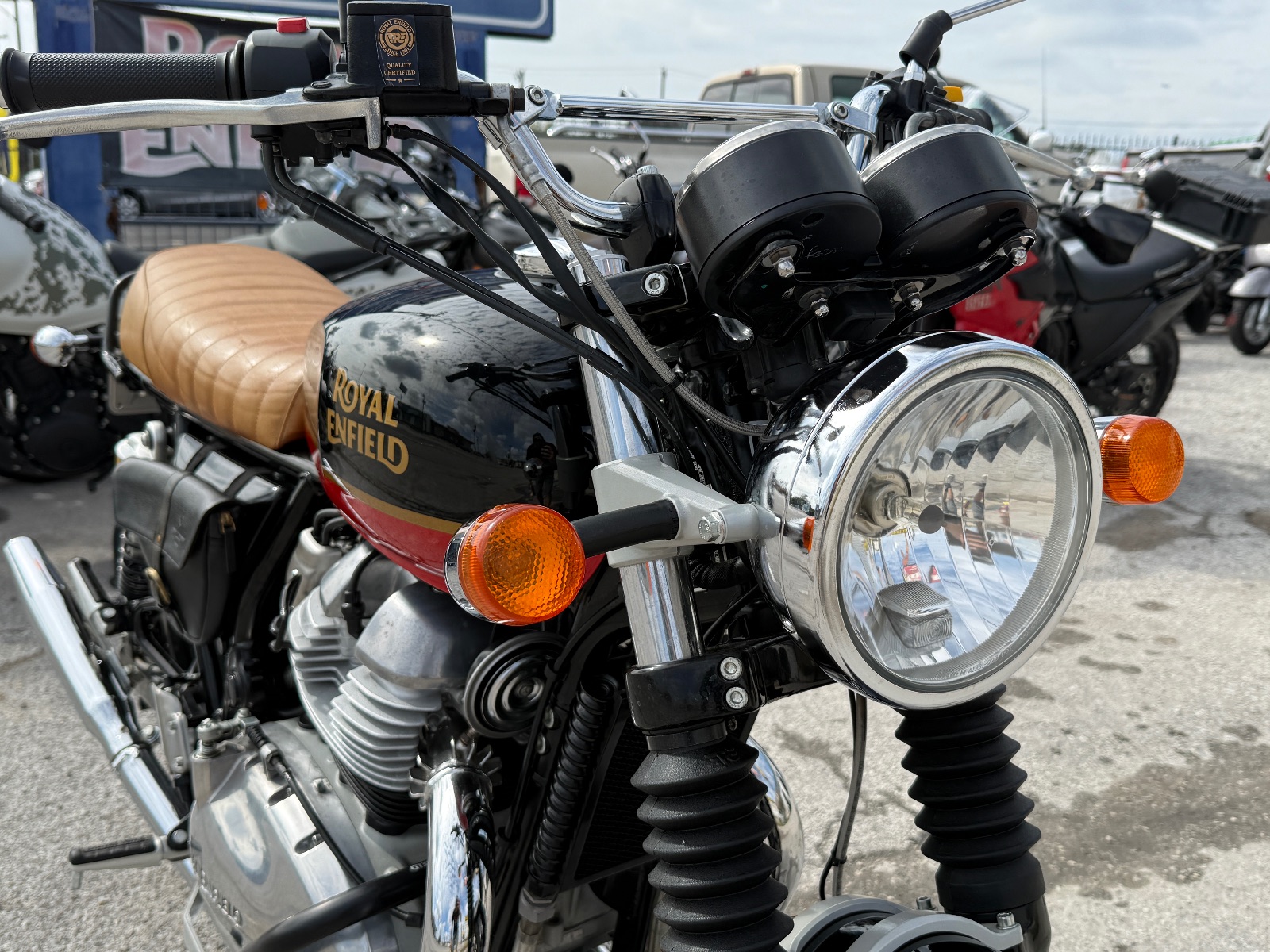 2022 Royal Enfield INT650, listing photo 5 at The Motorcycle Shop