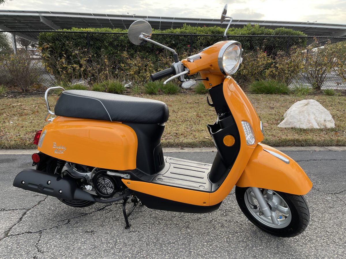 2019 Genuine Scooter Buddy Kick 125 =SOLD= – The Motorcycle Shop