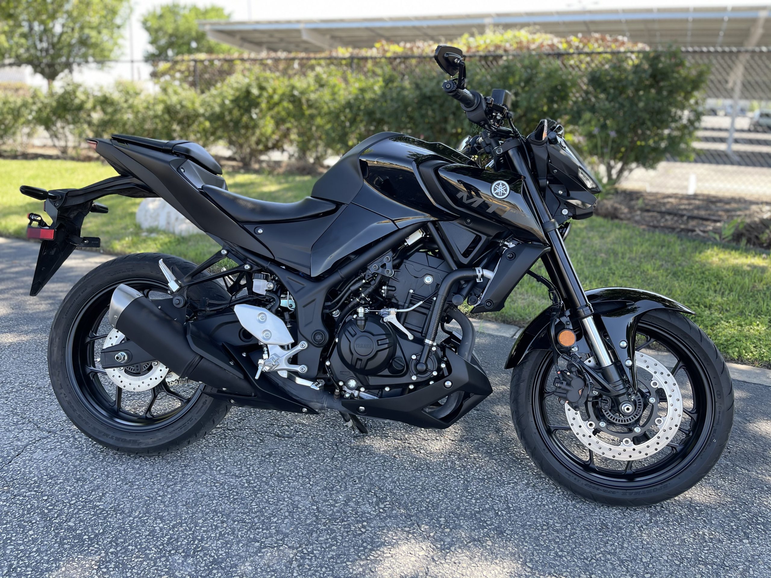 Like New, 2020 Yamaha MT-03 =SOLD= – The Motorcycle Shop