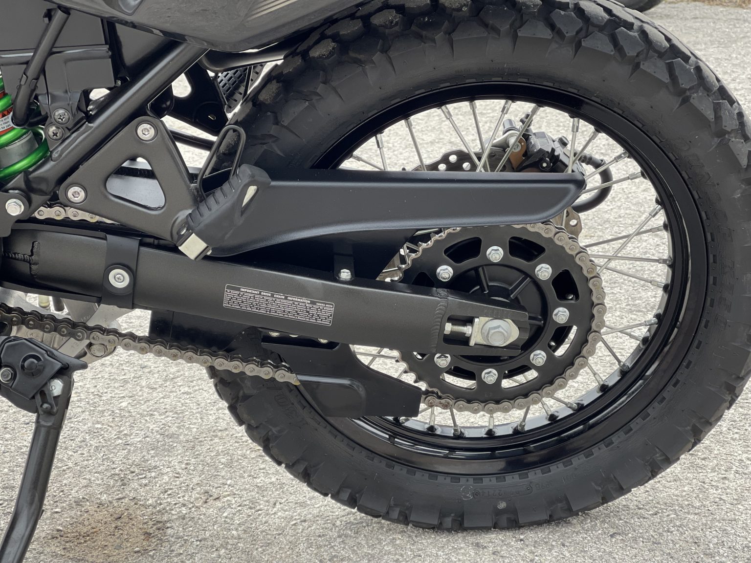 klr 650 rims