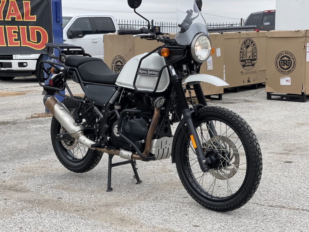 2020 Royal Enfield Himalayan headlight The Motorcycle Shop