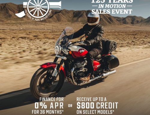 Royal Enfield August Promotions, “125 Years – In Motion – Sales Event!